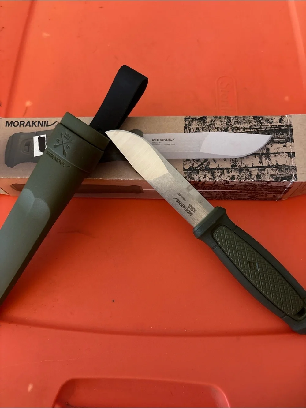 Morakin Fixed Blade Knife made in Sweden - Picture 2 of 7